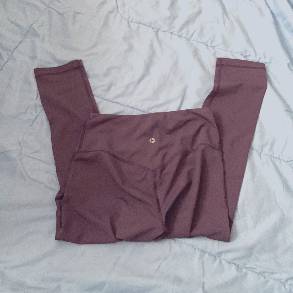 Reflex workout purple leggings